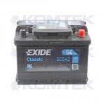 Akumulator   54Ah EXIDE EC542 500A