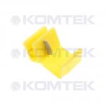 Szybkozłącze elektryczne zaciskane żółte 4-6mm2